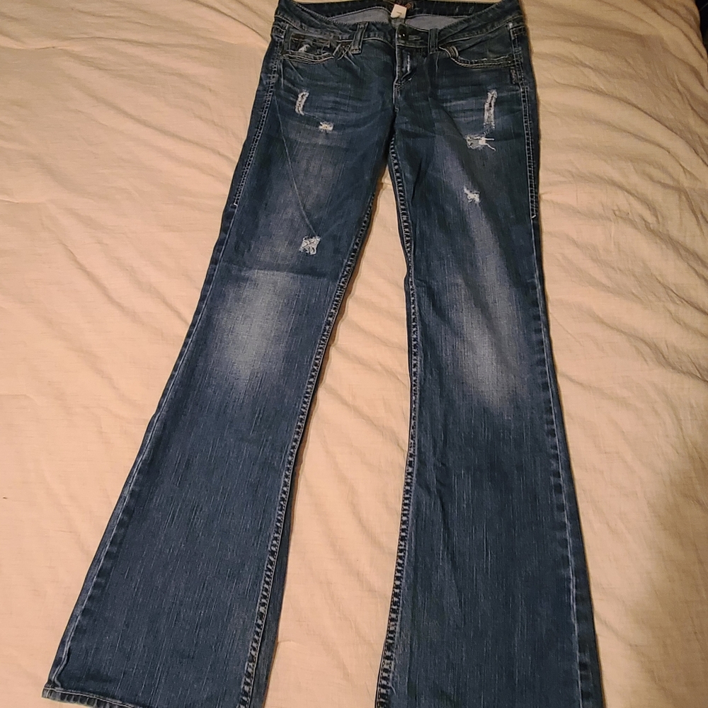 Silver Lola Bootcut 29x33